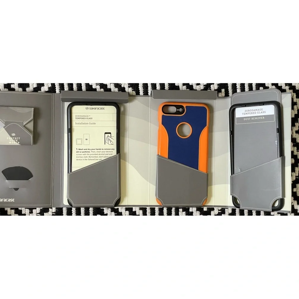 iPhone 7 Plus Case & Screen Protector Bundle